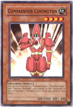 Commander Covington⁣ - Structure Deck: Machina Mayhem⁣ (Common)⁣ [005]