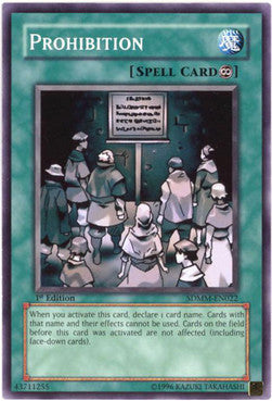 Prohibition⁣ - Structure Deck: Machina Mayhem⁣ (Common)⁣ [022]