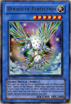 Herald of Perfection (V.1 - Ultra Rare)⁣ - The Shining Darkness⁣ (Ultra Rare)⁣ [039]