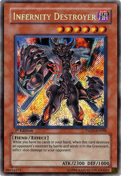 Infernity Destroyer⁣ - The Shining Darkness⁣ (Secret Rare)⁣ [098]