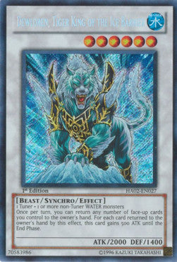 Dewloren, Tiger King of the Ice Barrier - Hidden Arsenal 2 (Secret Rare) [HA02-027]