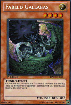 Fabled Gallabas⁣ - Hidden Arsenal 2⁣ (Secret Rare)⁣ [033]