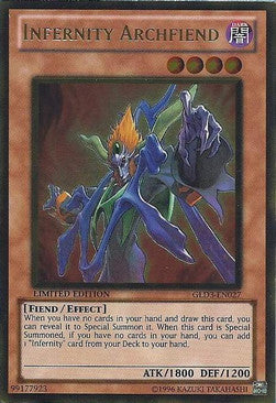 Infernity Archfiend⁣ - Gold Series 3⁣ (Gold Rare)⁣ [027]