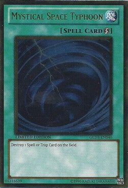 Mystical Space Typhoon - Gold Series 3 (Gold Rare) [GLD3-040]