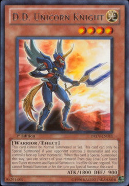 D.D. Unicorn Knight⁣ - Duelist Revolution⁣ (Rare)⁣ [011]