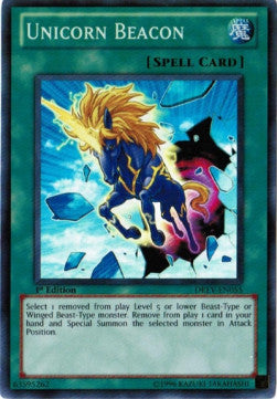 Unicorn Beacon⁣ - Duelist Revolution⁣ (Super Rare)⁣ [055]