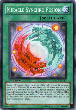 Miracle Synchro Fusion⁣ - Duelist Revolution⁣ (Common)⁣ [057]
