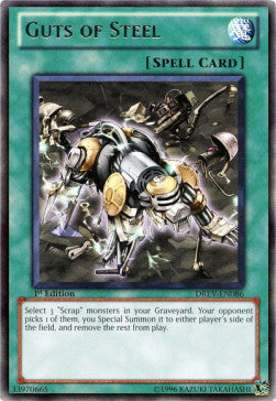 Guts of Steel⁣ - Duelist Revolution⁣ (Rare)⁣ [086]
