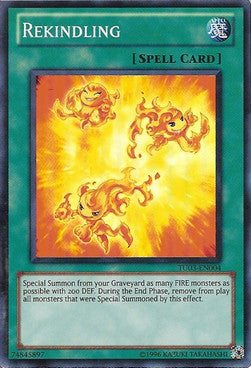 Rekindling⁣ - Turbo Pack: Booster Three⁣ (Super Rare)⁣ [004]