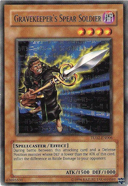 Gravekeeper's Spear Soldier⁣ - Turbo Pack: Booster Two⁣ (Rare)⁣ [006]