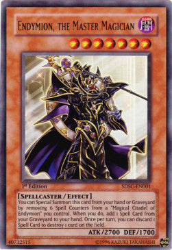 Endymion, the Master Magician - Structure Deck: Spellcaster's Command (Ultra Rare) [SDSC-001]