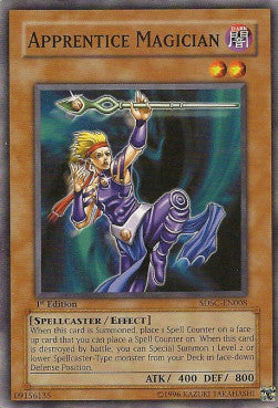Apprentice Magician⁣ - Structure Deck: Spellcaster's Command⁣ (Common)⁣ [008]