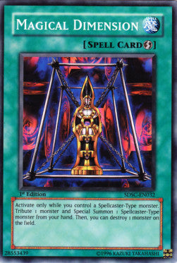 Magical Dimension⁣ - Structure Deck: Spellcaster's Command⁣ (Common)⁣ [032]