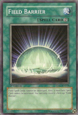 Field Barrier⁣ - Structure Deck: Spellcaster's Command⁣ (Common)⁣ [034]