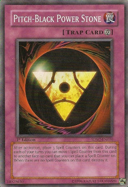 Pitch-Black Power Stone⁣ - Structure Deck: Spellcaster's Command⁣ (Common)⁣ [036]