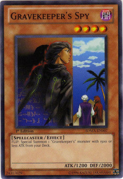 Gravekeeper's Spy⁣ - Structure Deck: Marik⁣ (Common)⁣ [007]