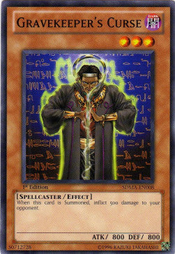 Gravekeeper's Curse⁣ - Structure Deck: Marik⁣ (Common)⁣ [008]