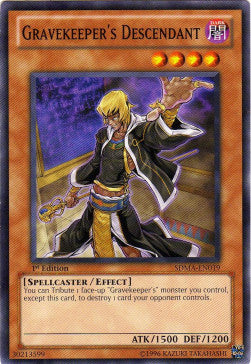 Gravekeeper's Descendant⁣ - Structure Deck: Marik⁣ (Common)⁣ [019]