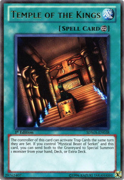 Temple of the Kings⁣ - Structure Deck: Marik⁣ (Ultra Rare)⁣ [038]