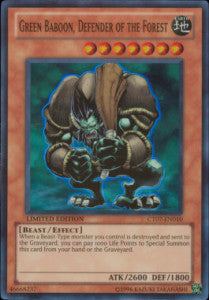 Green Baboon, Defender of the Forest⁣ - Collector's Tins 2010⁣ (Super Rare)⁣ [010]
