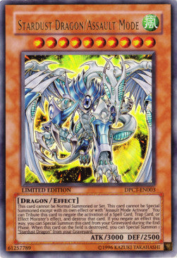 Stardust Dragon/Assault Mode (V.1 - Ultra Rare) - Duelist Pack Collection Tin 2010 (Ultra Rare) [DPCT-003]