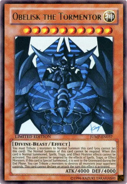 Obelisk the Tormentor (V.2 - Ultra Rare)⁣ - Shonen Jump Magazine⁣ (Ultra Rare)⁣ [037]