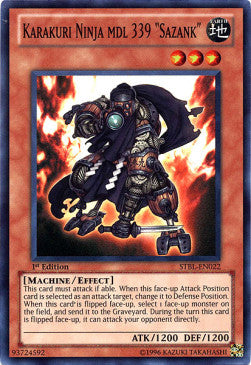 Karakuri Ninja mdl 339 "Sazank"⁣ - Starstrike Blast⁣ (Super Rare)⁣ [022]