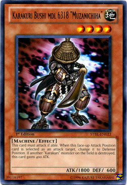 Karakuri Bushi mdl 6318 "Muzanichiha"⁣ - Starstrike Blast⁣ (Rare)⁣ [023]