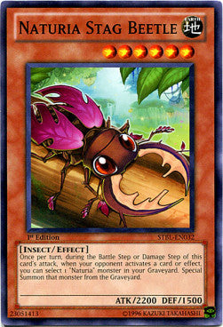 Naturia Stag Beetle⁣ - Starstrike Blast⁣ (Common)⁣ [032]