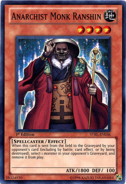 Anarchist Monk Ranshin⁣ - Starstrike Blast⁣ (Super Rare)⁣ [036]