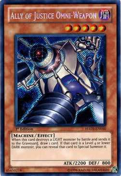 Ally of Justice Omni-Weapon⁣ - Hidden Arsenal 3⁣ (Secret Rare)⁣ [050]