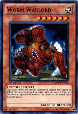 Worm Warlord⁣ - Hidden Arsenal 3⁣ (Super Rare)⁣ [053]