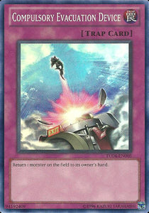 Compulsory Evacuation Device⁣ - Turbo Pack: Booster Four⁣ (Super Rare)⁣ [005]