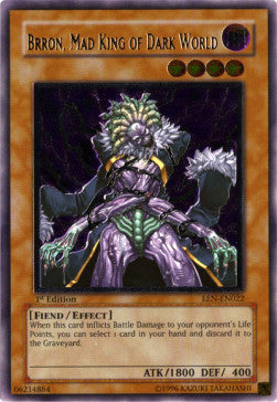 Brron, Mad King of Dark World (V.2 - Ultimate Rare)⁣ - Elemental Energy⁣ (Ultimate Rare)⁣ [022]