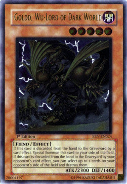 Goldd, Wu-Lord of Dark World (V.2 - Ultimate Rare) - Elemental Energy (Ultimate Rare) [EEN-024]