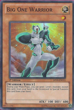 Big One Warrior⁣ - Duelist Pack: Yusei Fudo 3⁣ (Super Rare)⁣ [015]
