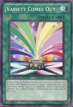 Variety Comes Out⁣ - Duelist Pack: Yusei Fudo 3⁣ (Common)⁣ [020]