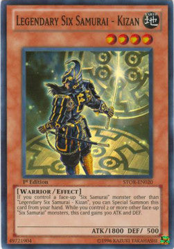 Legendary Six Samurai - Kizan⁣ - Storm of Ragnarok⁣ (Super Rare)⁣ [020]