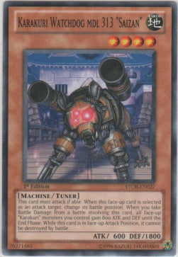 Karakuri Watchdog mdl 313 "Saizan"⁣ - Storm of Ragnarok⁣ (Common)⁣ [027]