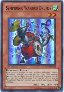 Symphonic Warrior Drumss⁣ - Storm of Ragnarok⁣ (Super Rare)⁣ [034]