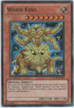 Worm King⁣ - Storm of Ragnarok⁣ (Super Rare)⁣ [097]