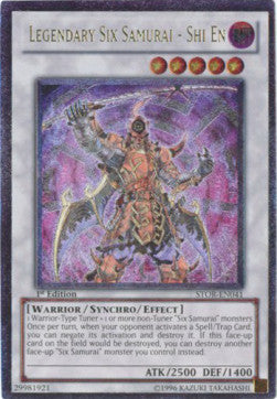 Legendary Six Samurai - Shi En (V.2 - Ultimate Rare)⁣ - Storm of Ragnarok⁣ (Ultimate Rare)⁣ [041]