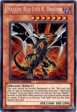 Malefic Red-Eyes Black Dragon (V.1 - Secret Rare)⁣ - 3D Bonds Beyond Time Movie Pack⁣ (Secret Rare)⁣ [001]