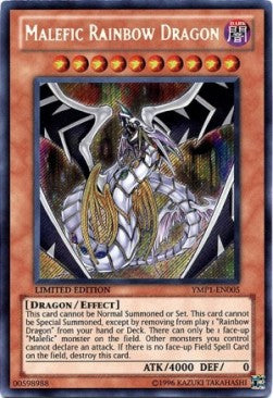 Malefic Rainbow Dragon - 3D Bonds Beyond Time Movie Pack (Secret Rare) [YMP1-005]