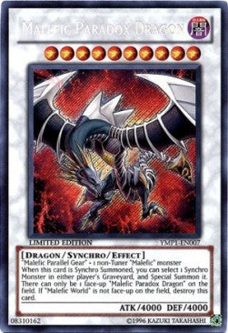 Malefic Paradox Dragon - 3D Bonds Beyond Time Movie Pack (Secret Rare) [YMP1-007]
