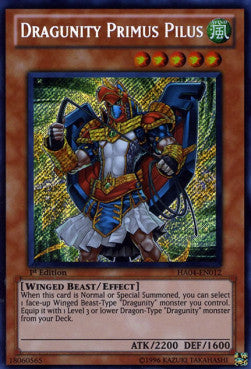Dragunity Primus Pilus⁣ - Hidden Arsenal 4⁣ (Secret Rare)⁣ [012]