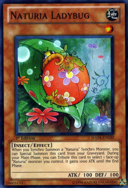 Naturia Ladybug⁣ - Hidden Arsenal 4⁣ (Super Rare)⁣ [020]