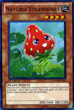 Naturia Strawberry - Hidden Arsenal 4 (Super Rare) [HA04-021]