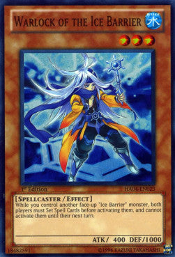 Warlock of the Ice Barrier - Hidden Arsenal 4 (Super Rare) [HA04-023]