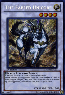 The Fabled Unicore⁣ - Hidden Arsenal 4⁣ (Secret Rare)⁣ [027]